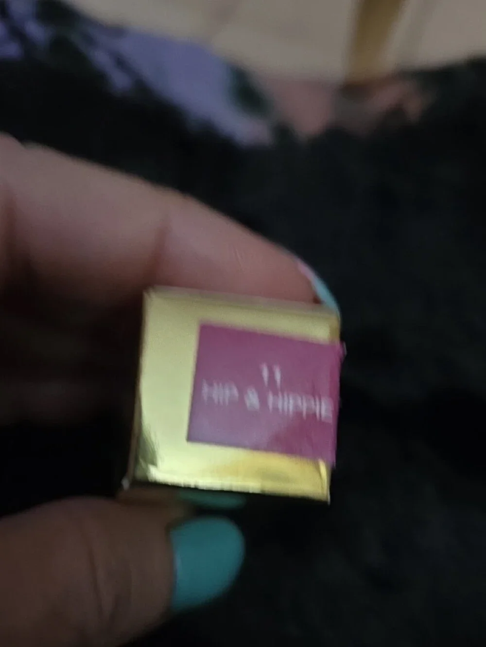 OULAC- Metallic Shine Lipstick - Gold Packaging -11 Hip & Hippie NWOT